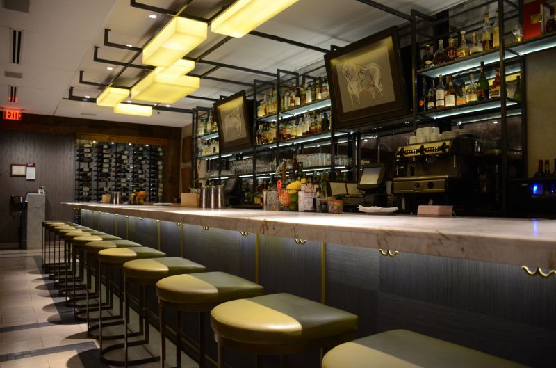 Bar Lighting Installation