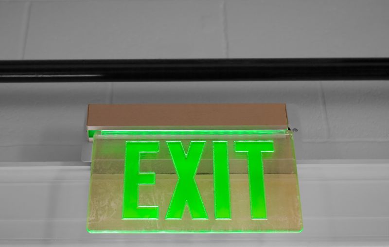 Exit Lighting Service detail
