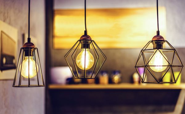Hanging Light Installation in Acworth